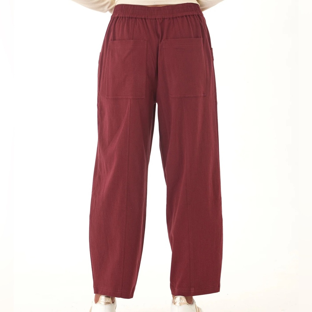 Threads 4 Thought LAUREN STRETCH TWILL PLEATED BARREL PANT - XL - Picture 4 of 6